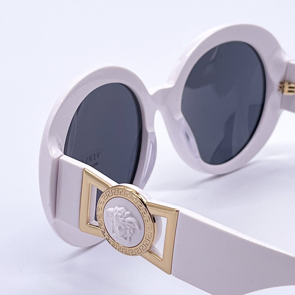 NEW VERSACE WOMEN’S SUNGLASSES NEW VERSACE WHITE WOMEN’S EYEWEAR VERSACE - Picture 5 of 11